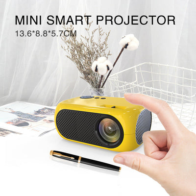 M24 Micro Mini Projector Led Portable Hd 1080p null