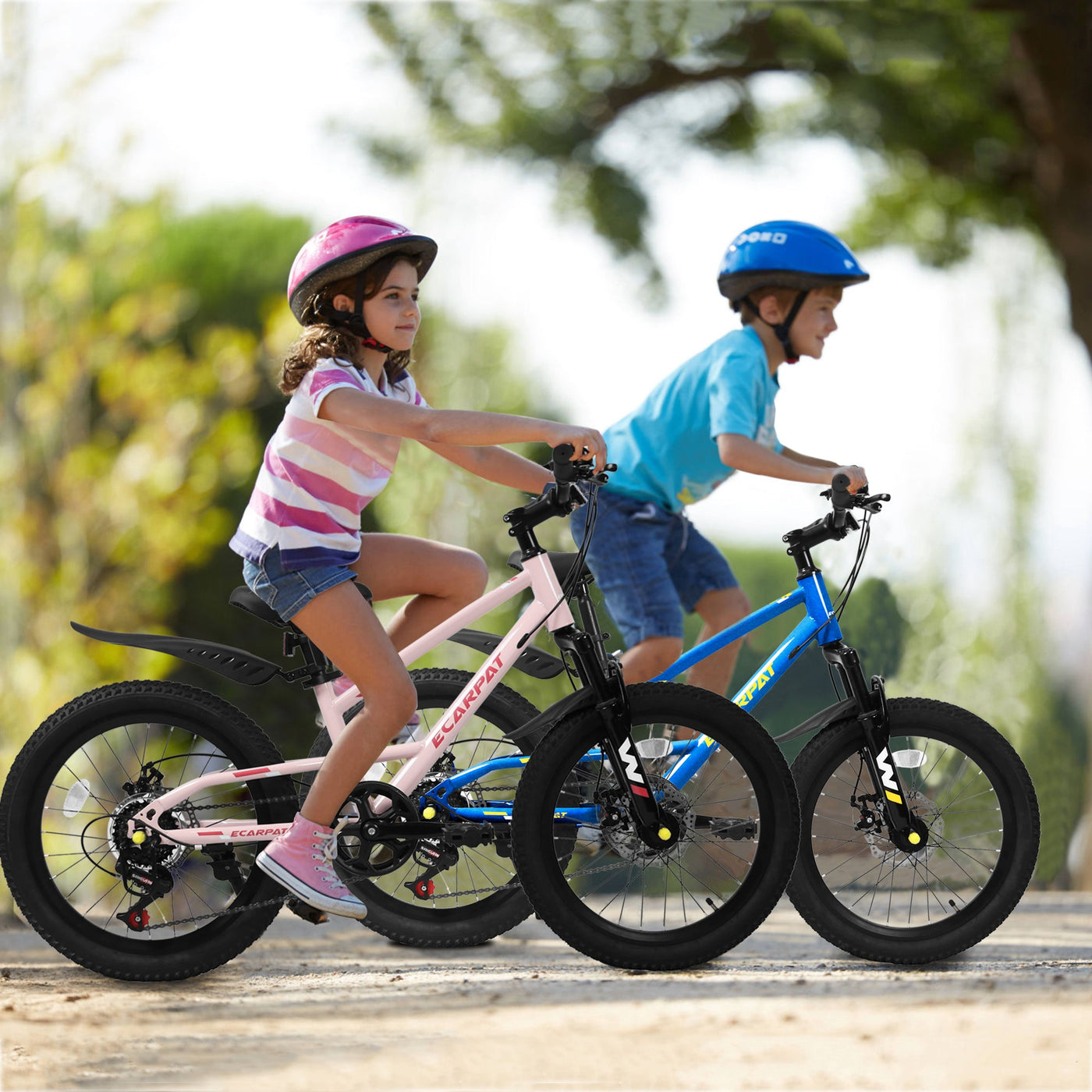 20 Inch Mountain Kids Bike For Boys & Girls, Ages 6-12, 7-Speed With Front Suspension null