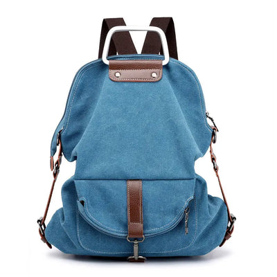 Canvas backpack women bag null