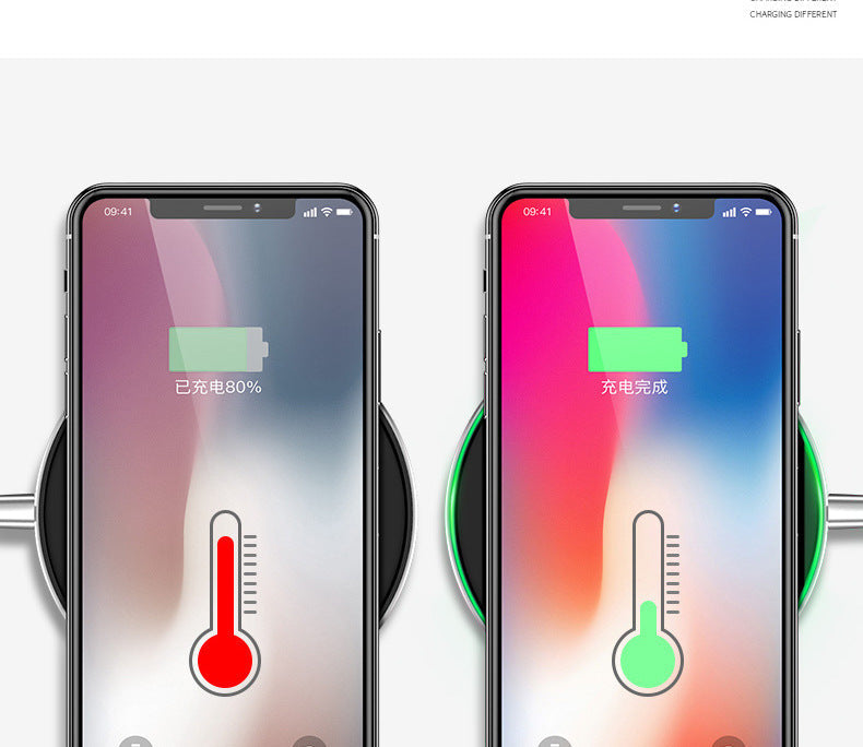Wireless Charger For I-Phone Fast Wireless Charging Pad For Sam-sung High Speed null