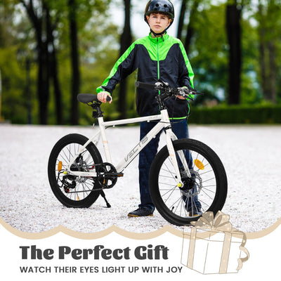 Kids Bike For 6-12 Years Old, 20 Inch Children's Bicycle For Boys Girls null