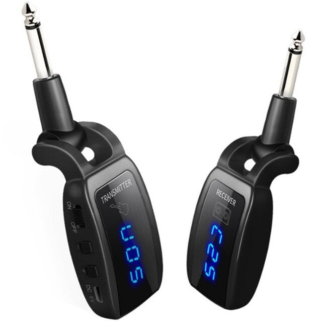 The Radio Guitar Receives The Transmitter null