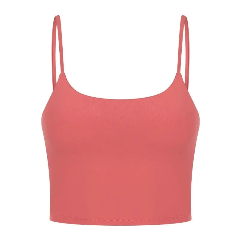 Yoga Jacket Women's Sports Underwear With Chest Pad Thin Belt Beauty Back null