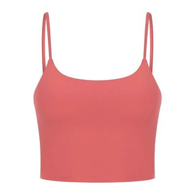 Yoga Jacket Women's Sports Underwear With Chest Pad Thin Belt Beauty Back null