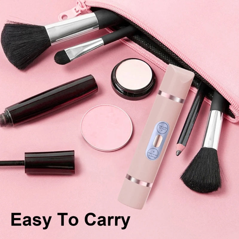 Dual-Head Electric Shaver Painless Women's Epilator Bikini Hair Removal Device Automatic Hair Trimmer Underarm Facial Lips Leg null