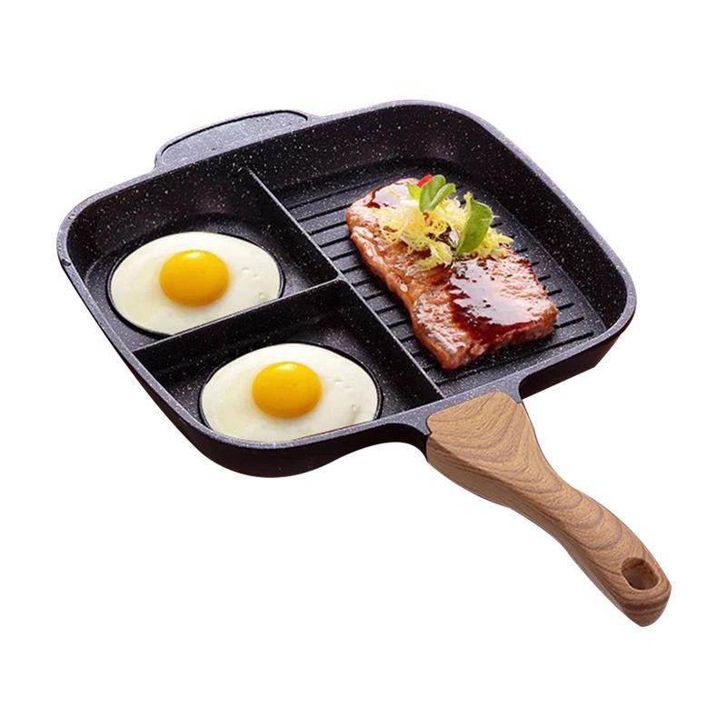Maifanshi fried steak pot multi-function household omelette pan pan induction cooker non-stick pan null