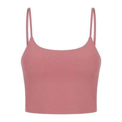 Yoga Jacket Women's Sports Underwear With Chest Pad Thin Belt Beauty Back null