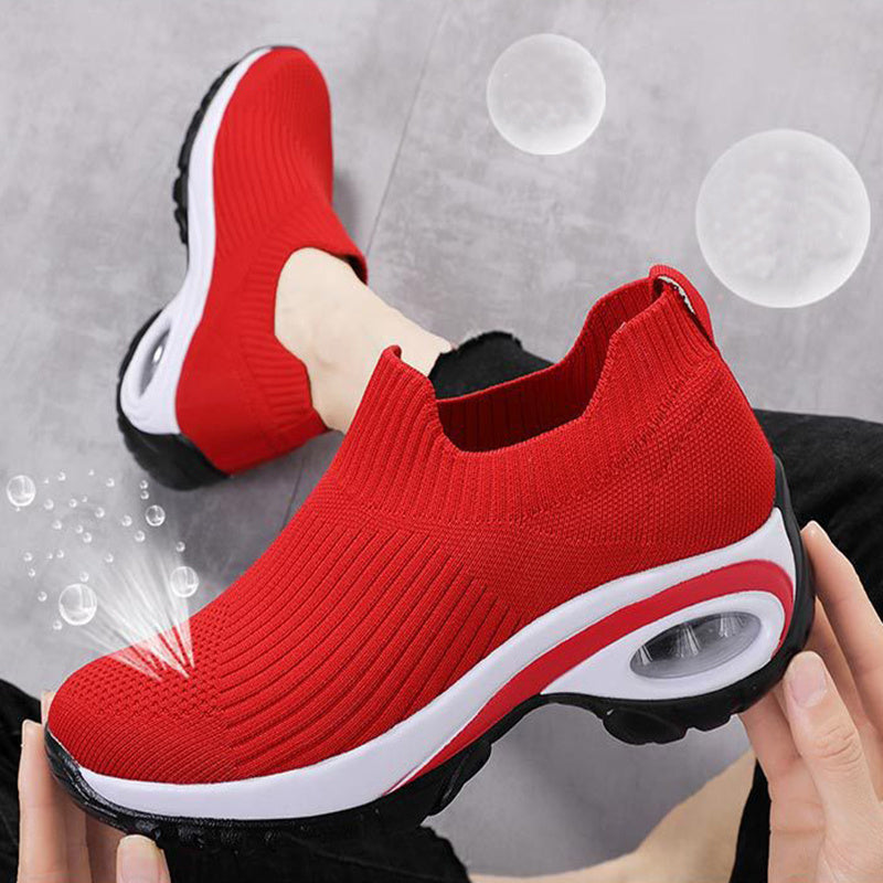 Sneakers Women Air Cushion Mesh Breathable Running Sports Shoes null
