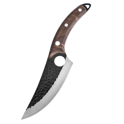 Hand forged boning knife null