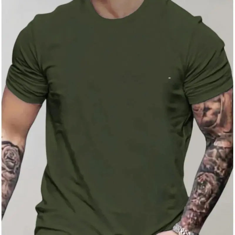 Men's T-shirt 3D Printing Athletic Clothing null