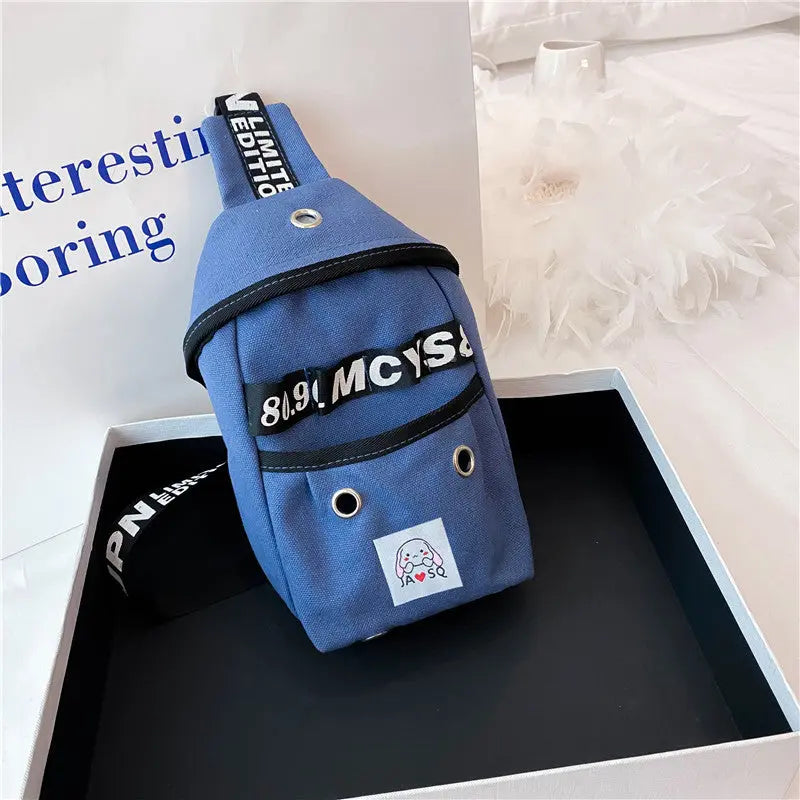 Cute small bag women canvas bag null