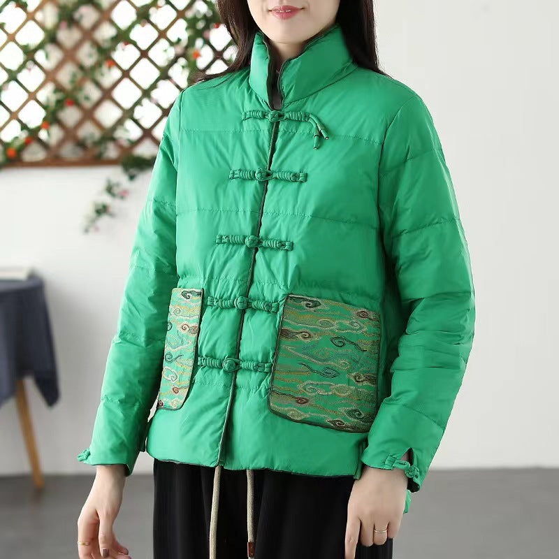 Women's Clothing Short Embroidery Down Jacket Shoppers Synchrony