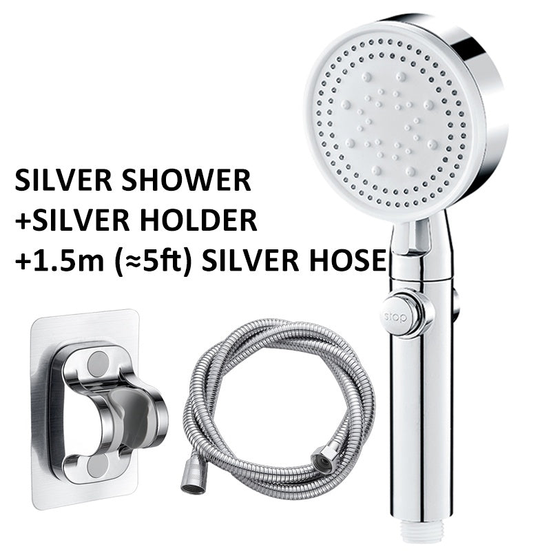 Shower Bath Shower Head Pressurized Large Water Output null