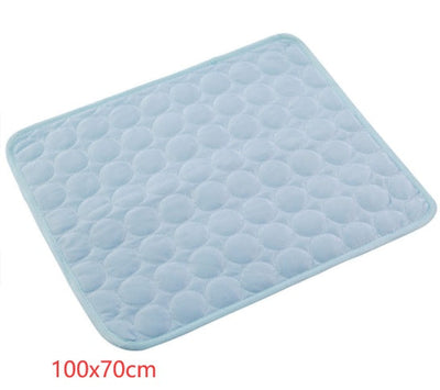Pet Dog Cat Ice Silk Cold Nest Pad For Cooling In Summer null