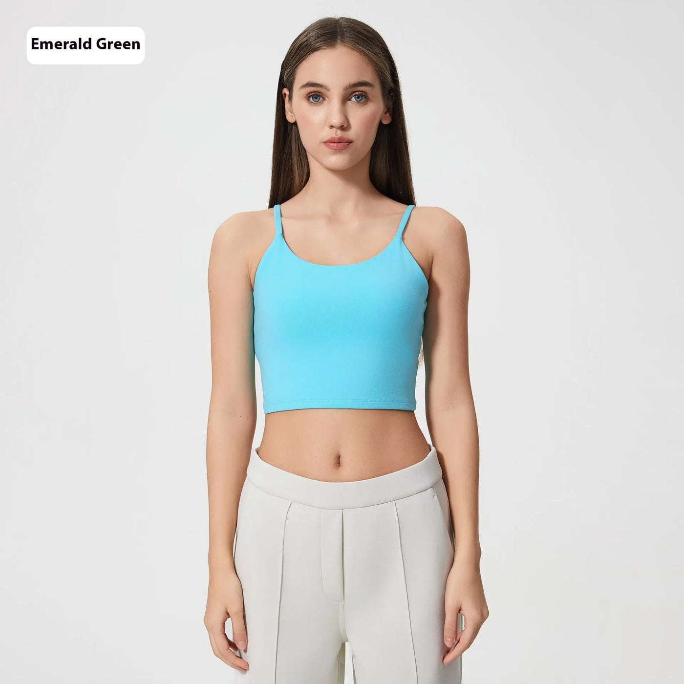 Yoga Jacket Women's Sports Underwear With Chest Pad Thin Belt Beauty Back null
