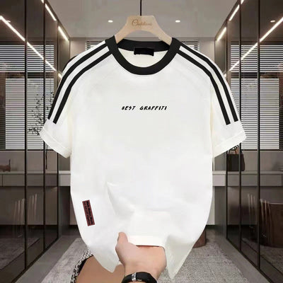 Men's Summer Thin Heavy Cotton Short Sleeve null