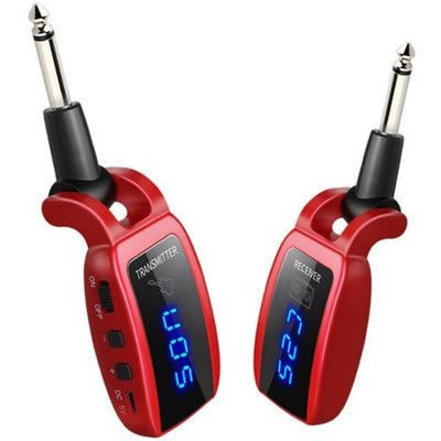 The Radio Guitar Receives The Transmitter null