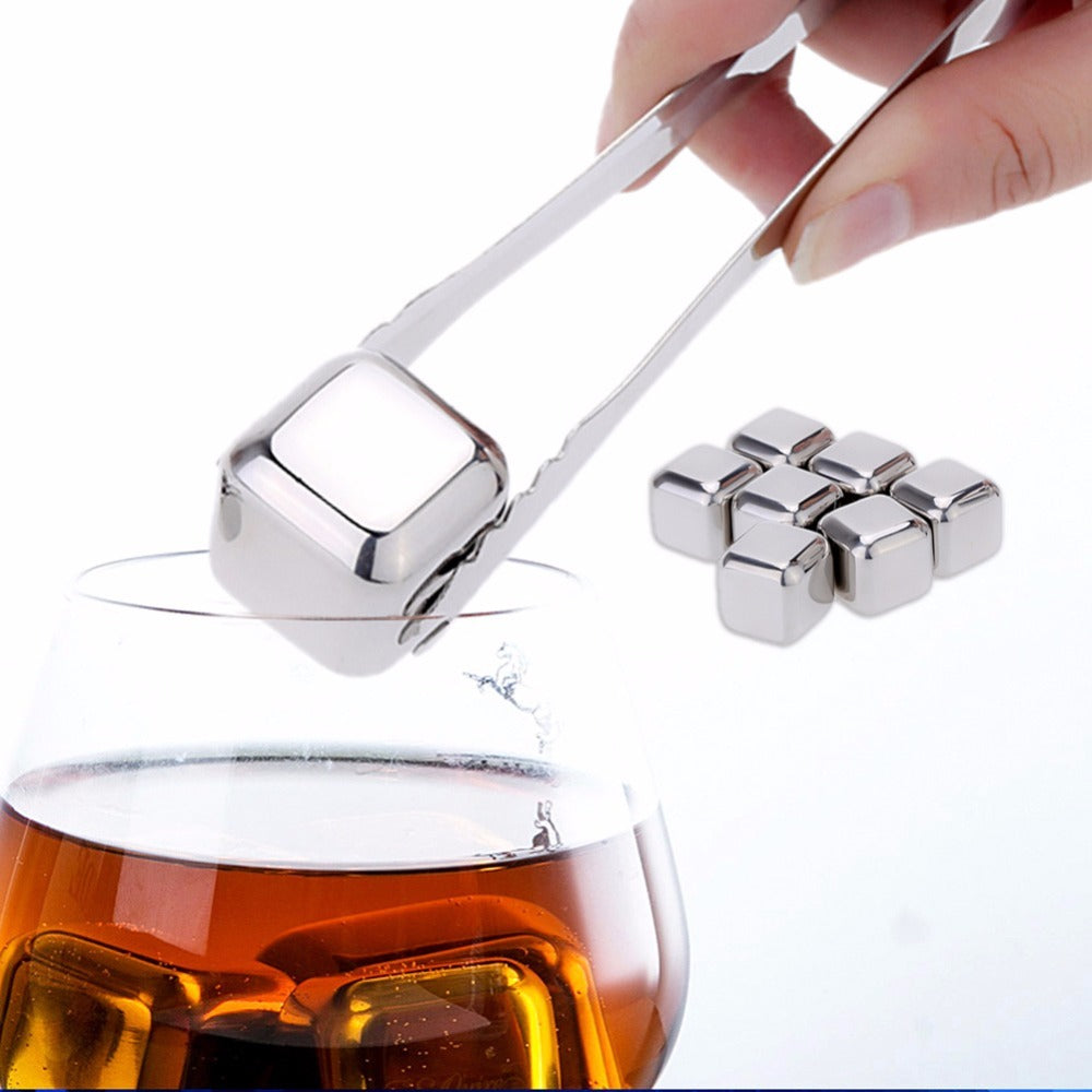 Ice Cubes Set Herbruikbare Chilling Stones Voor Whiskey Cooling Cube Koelen Rots Party Bar Tool null