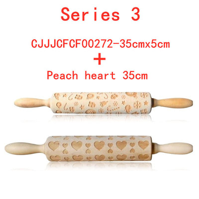 Rolling Pin Christmas Embossing null