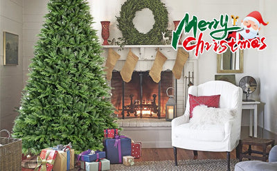 4ft PE PVC Hybrid Automatic Tree Steel Wire Wire Artificial Christmas Tree null