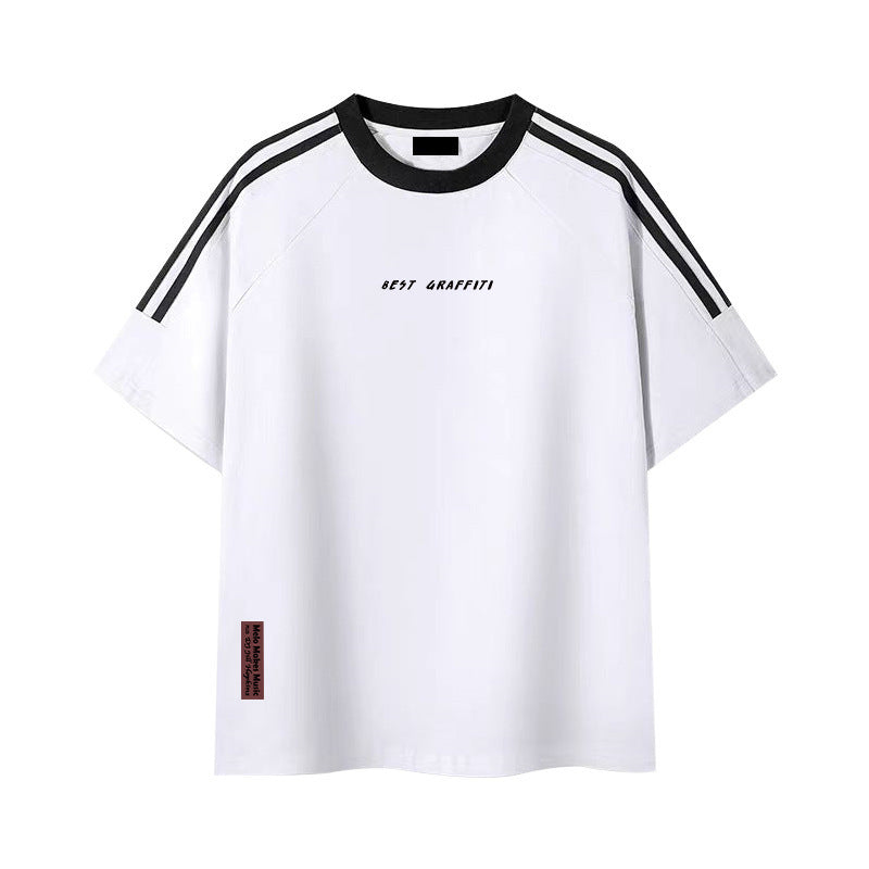 Men's Summer Thin Heavy Cotton Short Sleeve null