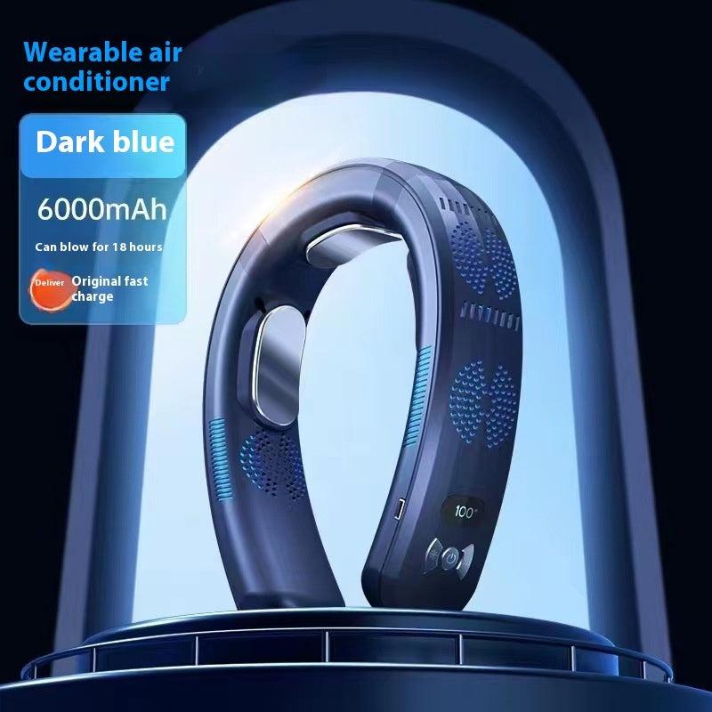 Halter Cooling Fan USB Charging Portable Leafless null