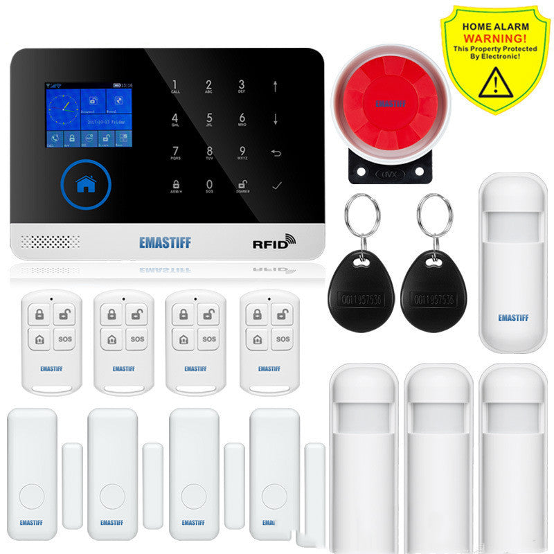 Smart Wireless GSM Store Door And Window Anti-theft Alarm null