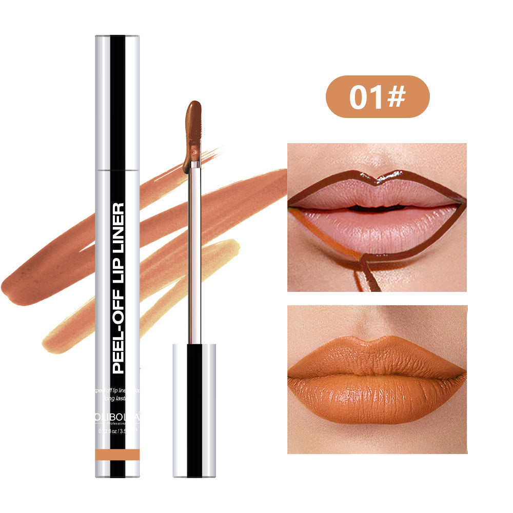 Pull Lip Liner Waterproof Long Lasting And Does Not Fade Lip Lacquer null