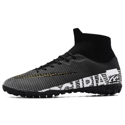Men's Plus Size Soccer Shoes High Top AG Spikes null