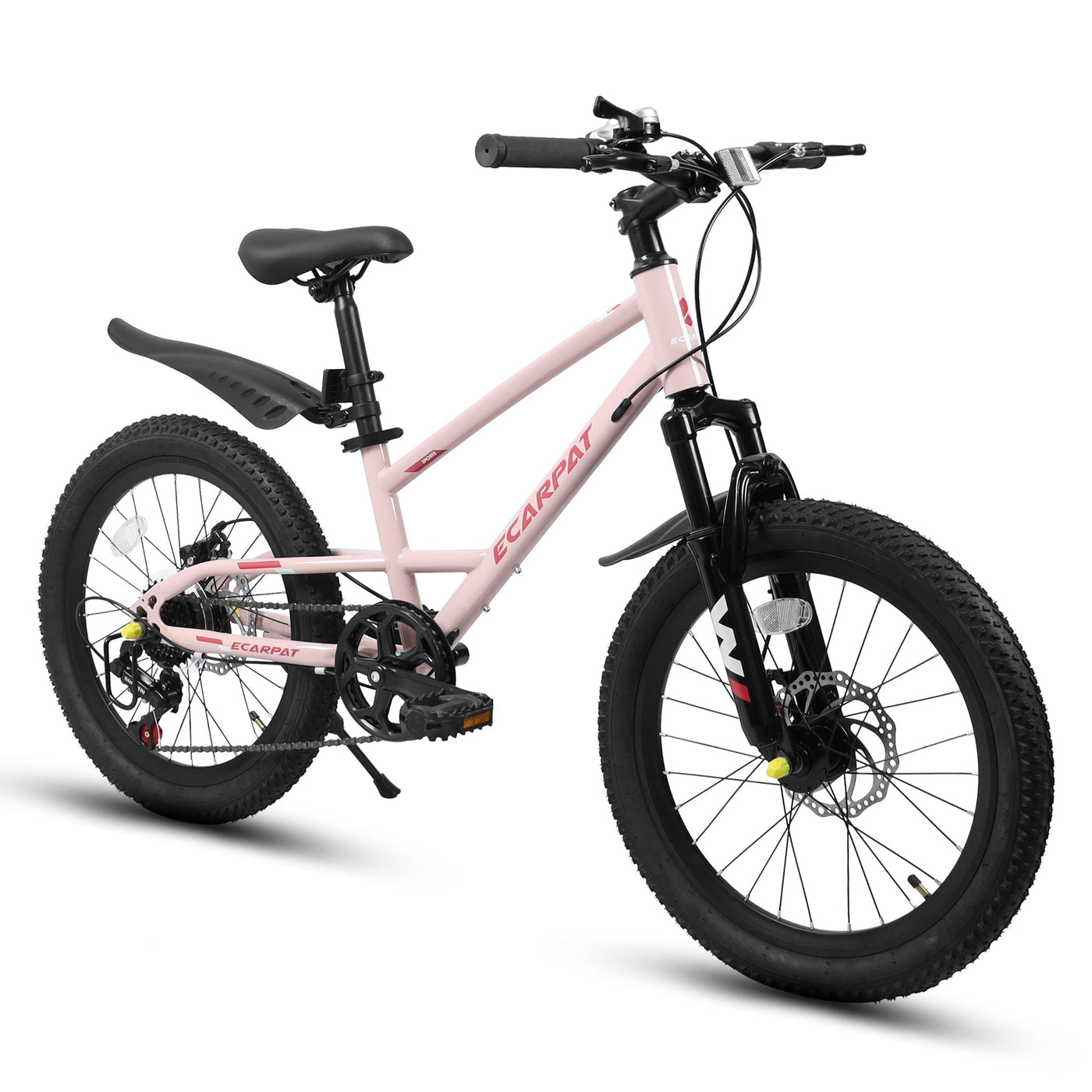 20 Inch Mountain Kids Bike For Boys & Girls, Ages 6-12, 7-Speed With Front Suspension null