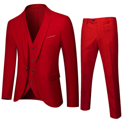 Men's Suit Set Two-piece Korean Style null