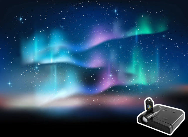 Aurora Moon Galaxy Projection Lamp null