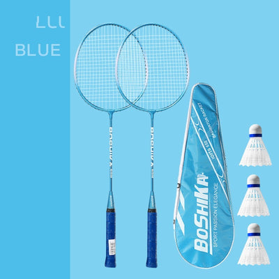Badminton Racket For Beginners Children Set Iron Alloy A null