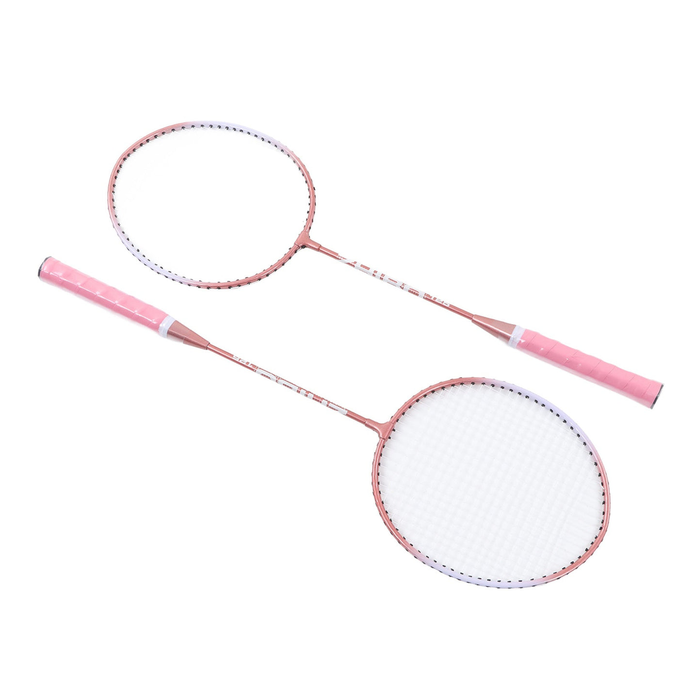 Badminton Rackets Pink Professional Separate Iron Alloy Badminton Rackets for Beginners Student Training null