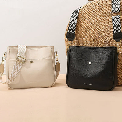 Leather Casual Shoulder Messenger Bag Top Layer Cowhide null