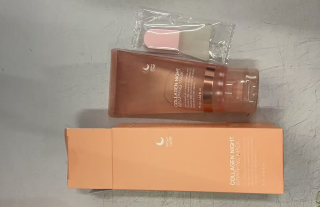 Face Night Mask Collagen Wrapping Mask Natural Ingredients Firming Elasticity & Hydration Anti-wrinkle For Skin Care null