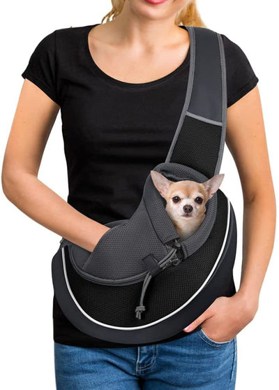 Carrying Pets Bag Women Outdoor Portable Crossbody Bag For Dogs Cats null