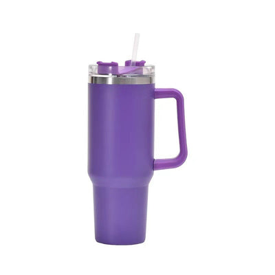 Stainless Steel Insulated Cup 40oz Straw Bingba null