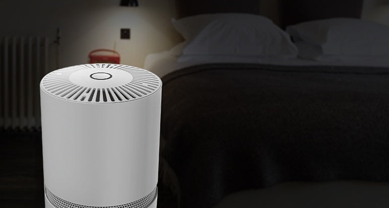 Portable desktop air purifier null