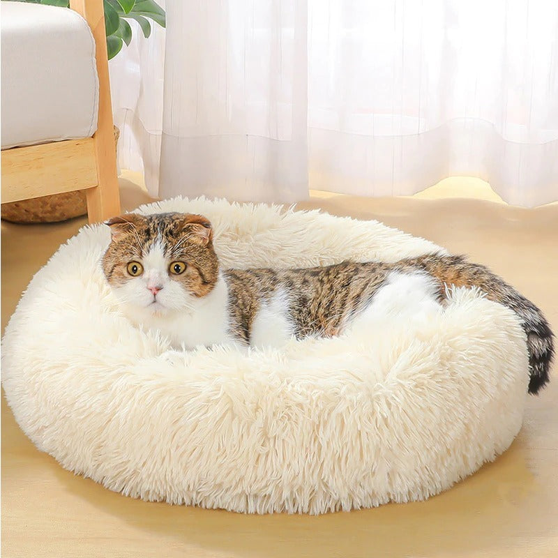 Dog Bed Super Soft Washable Long Plush Pet Kennel Deep Sleep Dog House Velvet Mats Sofa For Dog Basket Pet Cat Bed null