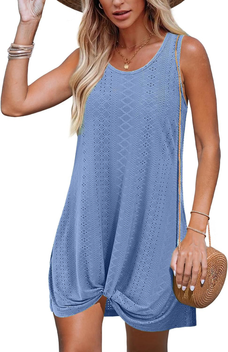 Women's Hollow Beach Vacation Clothes Kinky Dress null