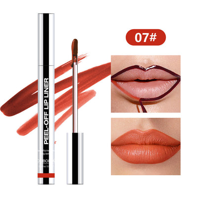 Pull Lip Liner Waterproof Long Lasting And Does Not Fade Lip Lacquer null