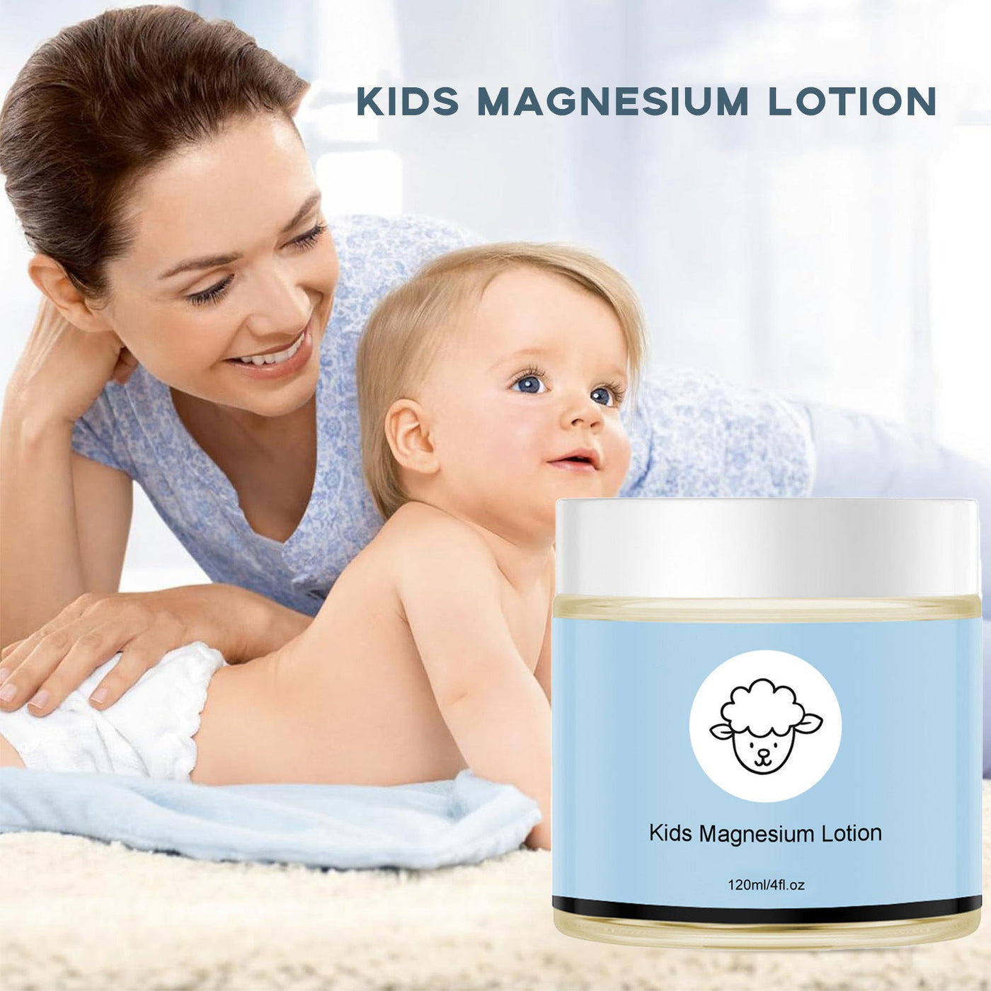 Children's Sheep Magnesium Cream Hydrating And Moisturizing null