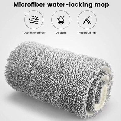 Spray Mop For Floor Cleaning 5 Reusable Microfibre Pads Water Bottle Tank UK null