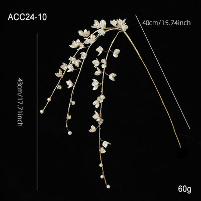 Christmas Acrylic White Crystal Twig Cutting Creative Decoration null