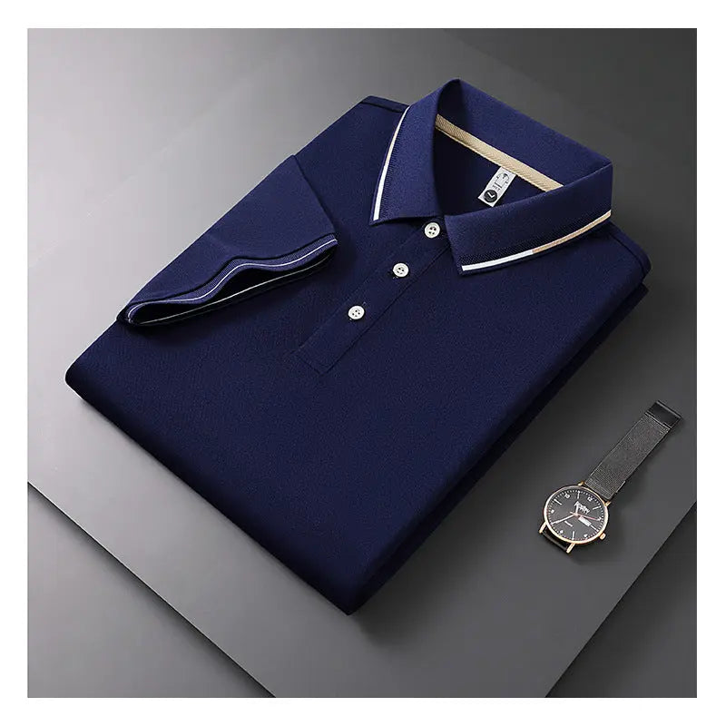 Solid Color Short-sleeved T-shirt All-match Fashion Simple null