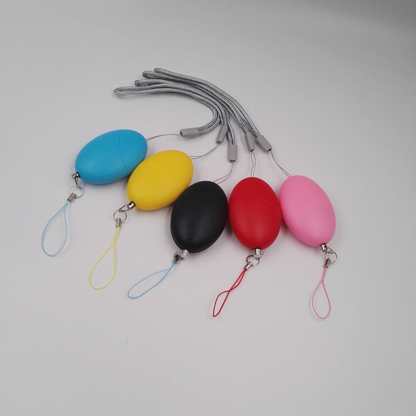 Oval alarm female self-defense female anti-tracking alarm null