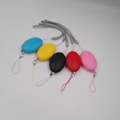 Oval alarm female self-defense female anti-tracking alarm null
