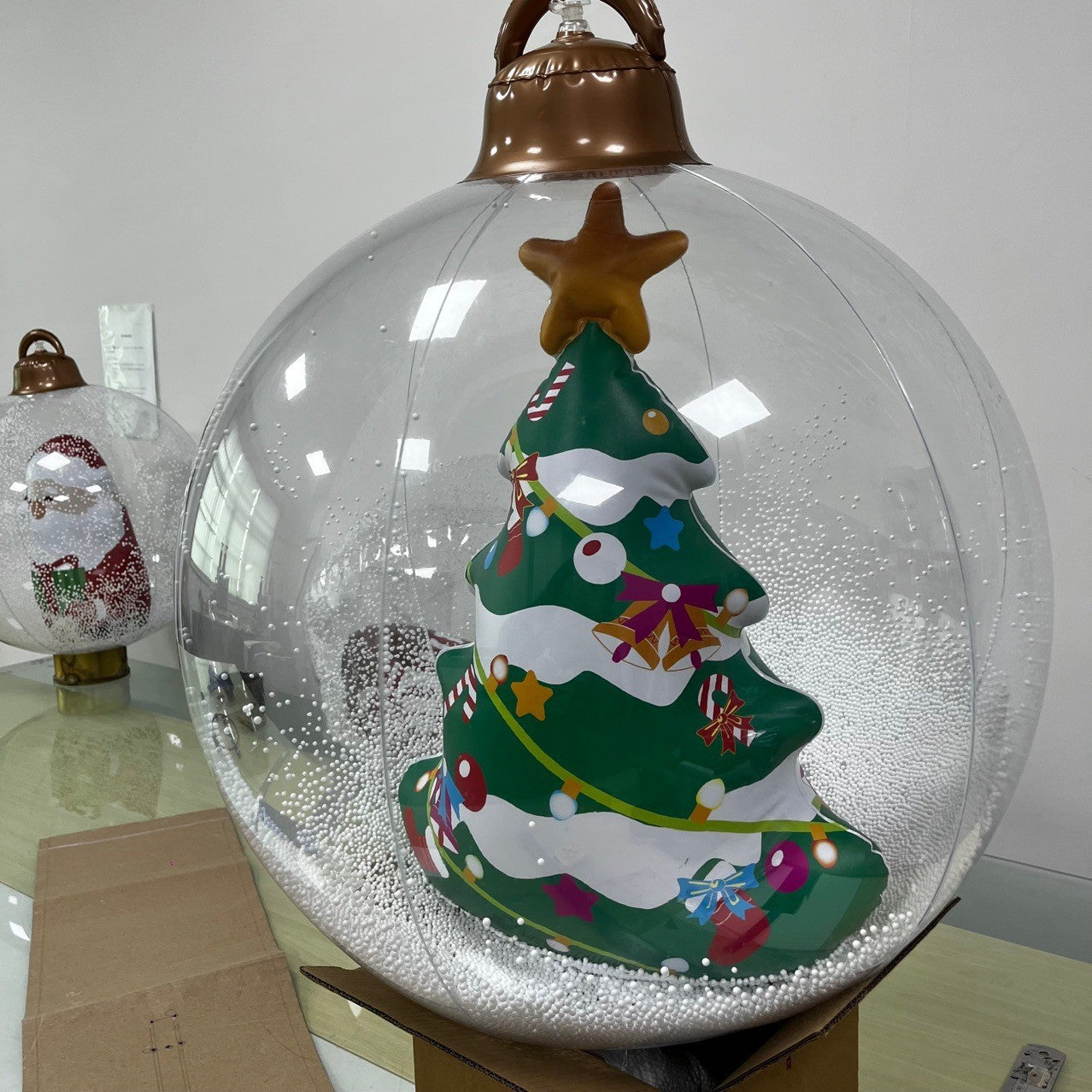 Inflatable Christmas Ball Hanging Crafts null