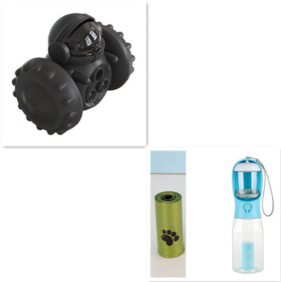 Cat And Dog Toys Slow Food Interactive Balance Car Multifunctional Fun Development Smart Pet Feeding Dog Toy Car Pets Products null